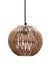Tena Round Quilled Hanging Lamp by homeblitz.in