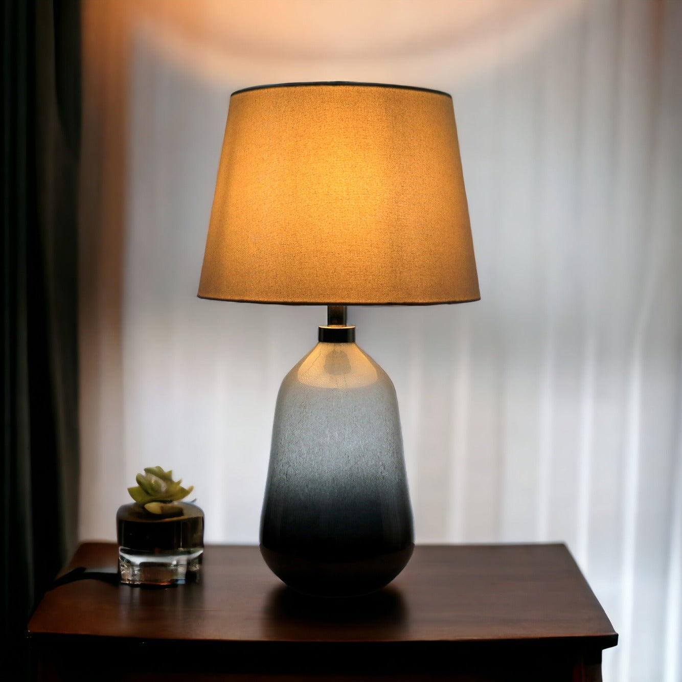 Walze Dark Table Lamp by homeblitz.in