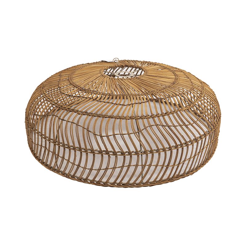 Rattan Brown Lampshade