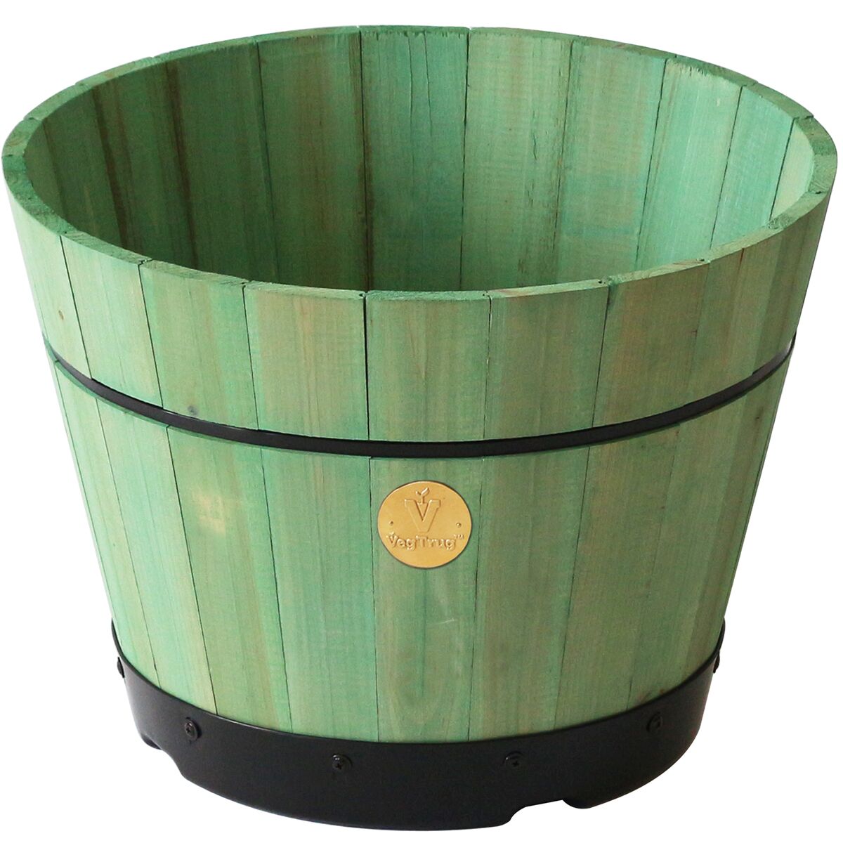 Coloured Barrel Planter