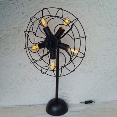 Cinq Industrial Flywheel Lamp