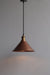 Clh118 Copper Tapered Cone Decorative Pendant Light 10Inch