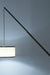Clf103 Black Slim-Arm Tall Industrial Floor Lamp