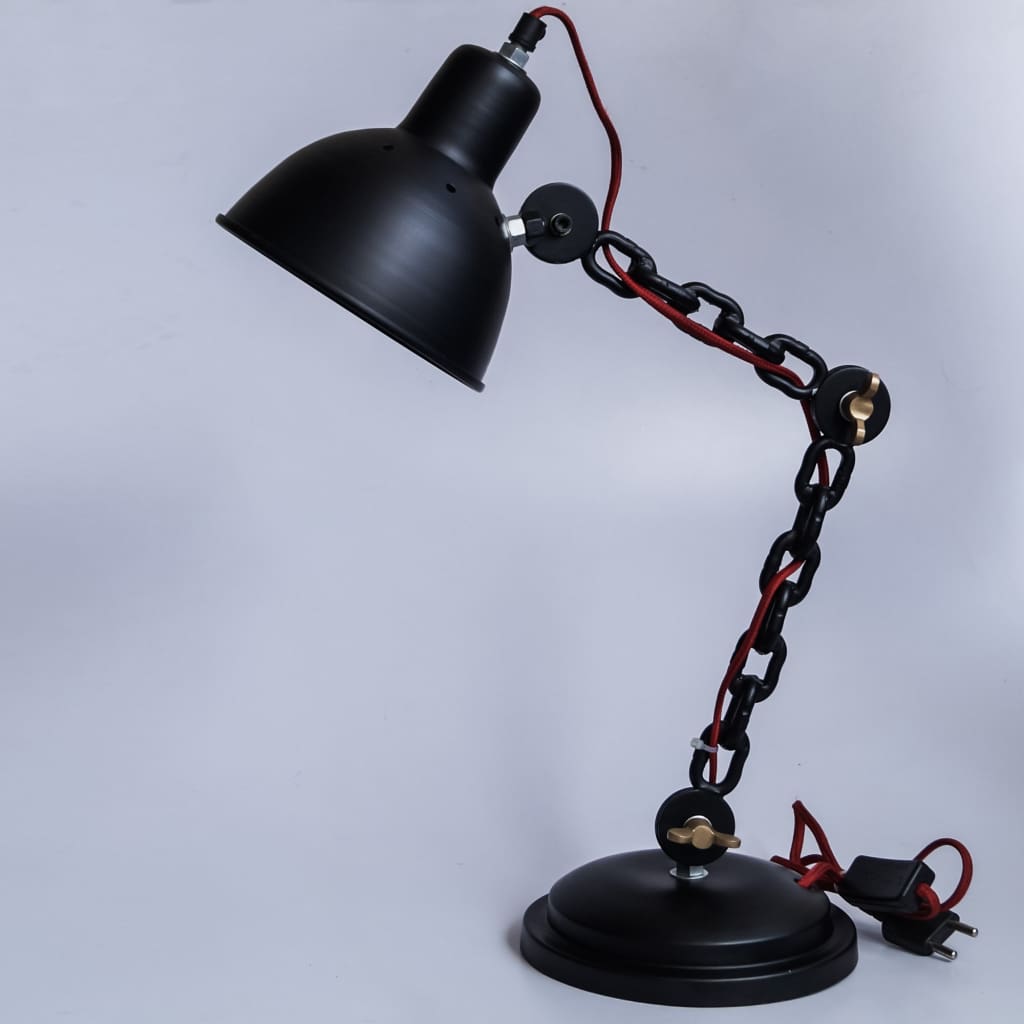 Fdl109 Industrial Torus Links Desk Lamp