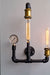 Tpf127 Machine Age Industrial 2-Light Wall Sconce
