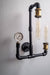 Tpf127 Machine Age Industrial 2-Light Wall Sconce