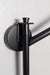 Fsw204 Swivel-Head Nordic Matte Black Glass Wall Light Fixture