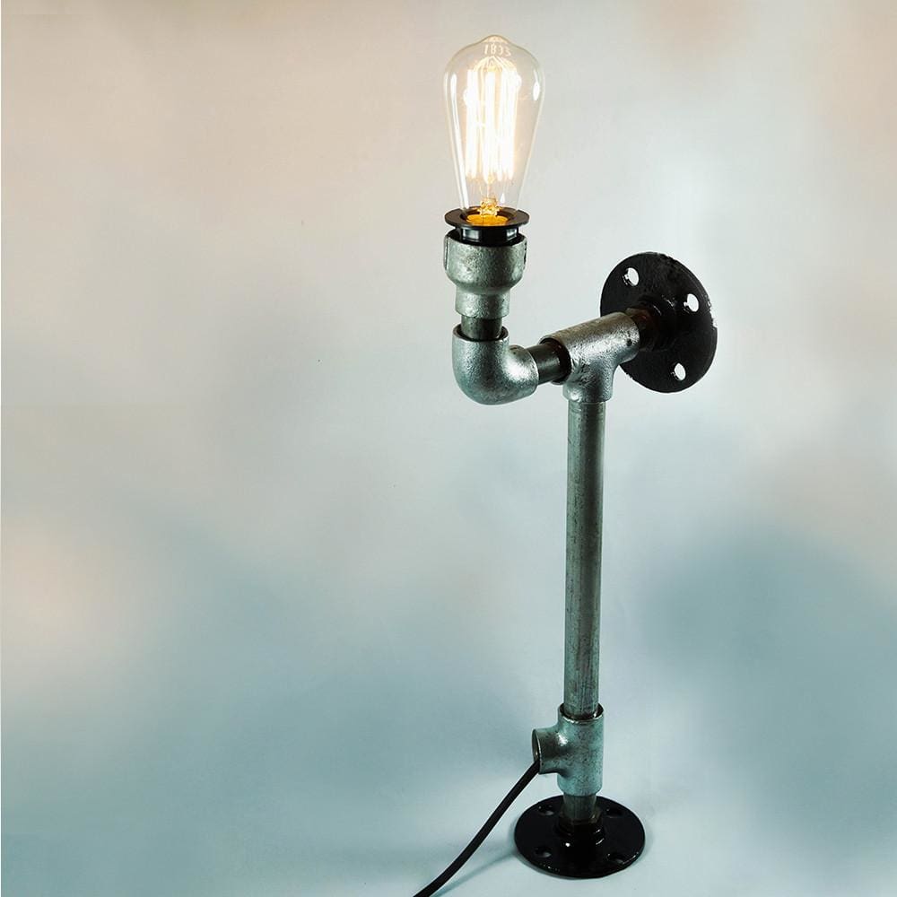 Unfussy Pipe Factory Contemporary Table Lamp