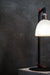 Cdl107 Vertigo Black Frosted Glass Bedside Lamp