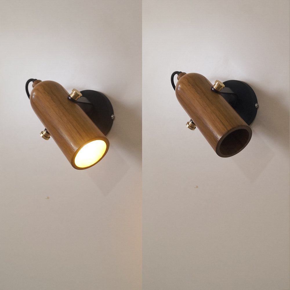 Cws142 Wooden Bedside Lamp