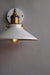 Cws110 White Scandinavian Cone Wall Lamp
