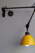 Fsw209 Yellow Swing-Arm Wall Mounted Light