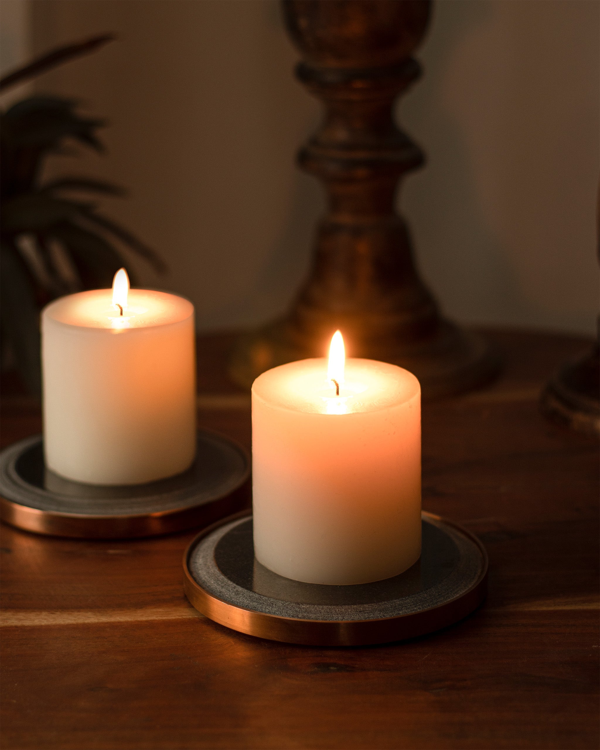 Yin Candle Plates