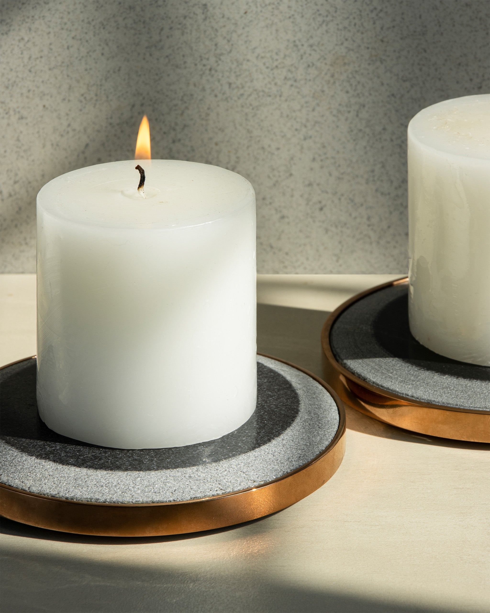 Yin Candle Plates